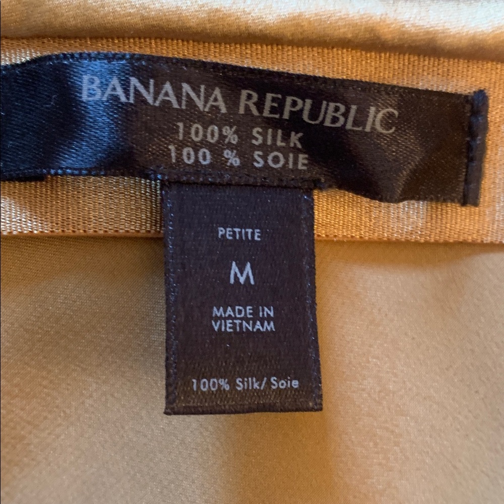 Banana Republic Satin Midi Skirt in Brown - Picture 2 of 3